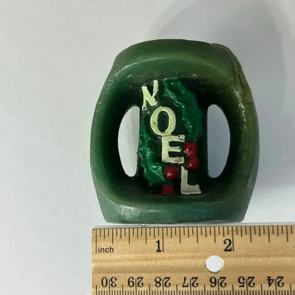 Vintage Christmas Candle Lot 2 Candles 3 Holders Japan Germany Holiday Decor